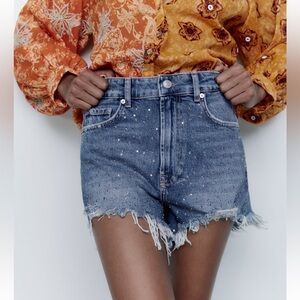 Jean shorts ZARA